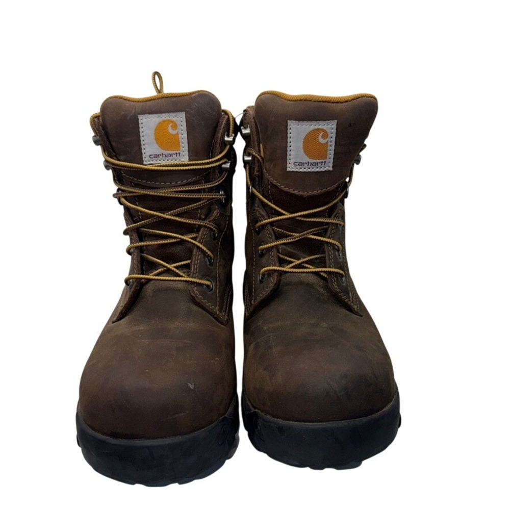 Carhartt Work Boots Women Size 9 Brown Good Rugged Flex Composite Toe CWF5355